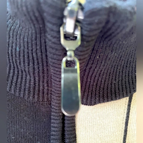 Scandia Woods XL men’s color block sweater with high neck zip pullover. EUC. - Picture 3 of 7